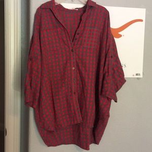Red Checkered Flannel
